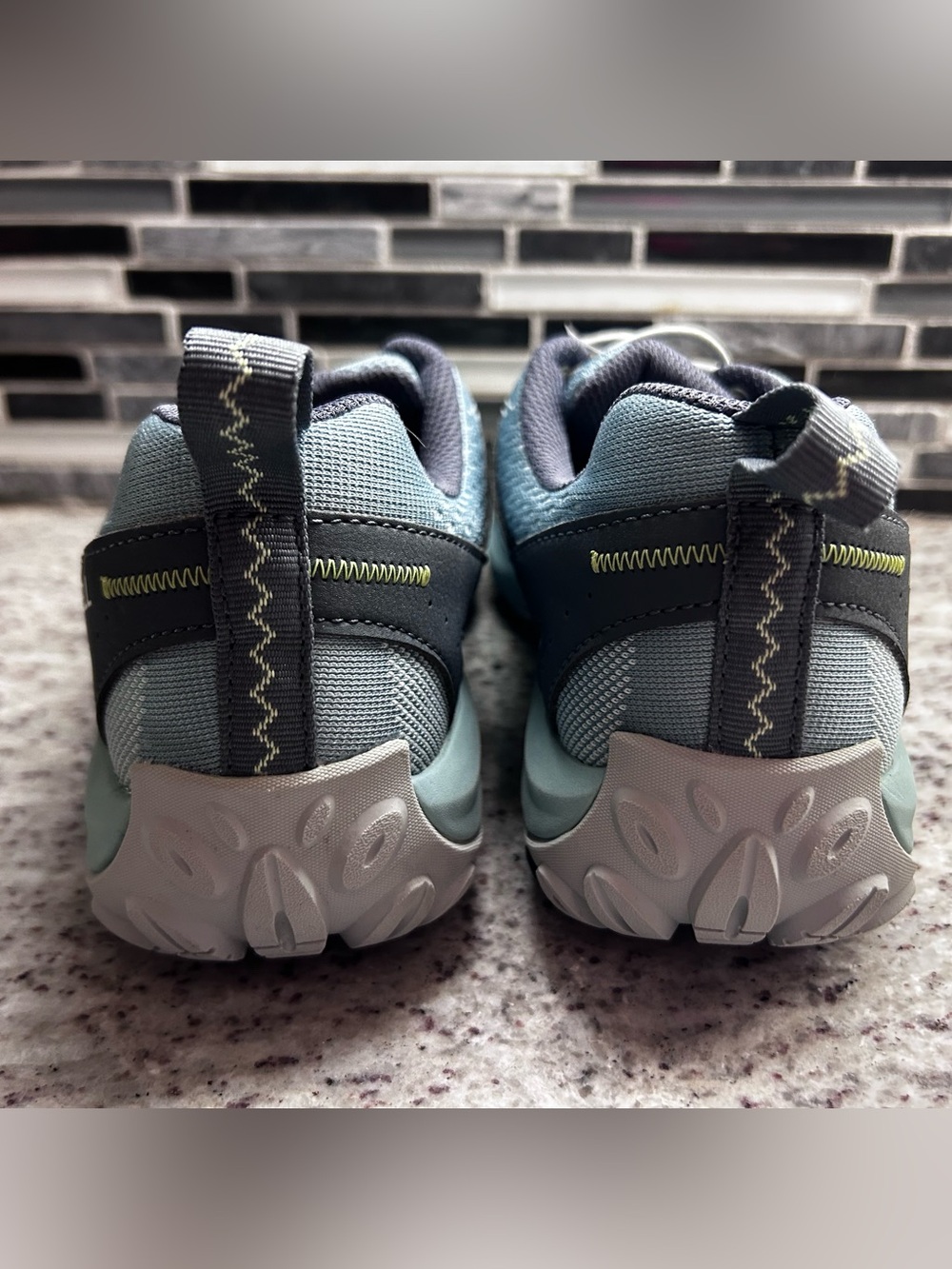Merrell Women's Teal Blue Accentor 3 E mesh stretch Trail Sneakers size 8.5 NWOB - Picture 8 of 9